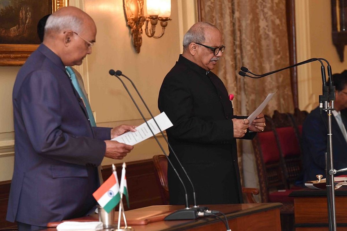 Justice Pinaki Chandra Ghose takes oath as India’s first Lokpal