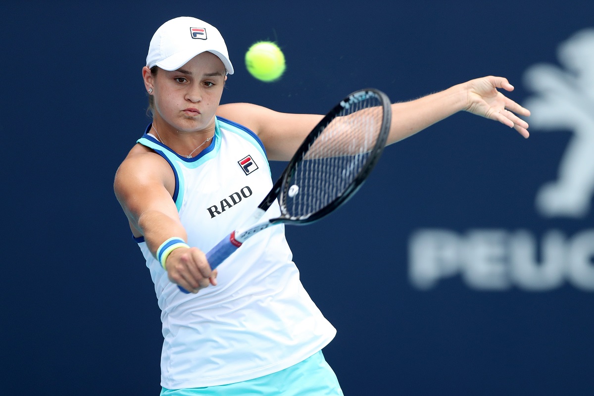 Barty displays all-around game, captures Miami Open