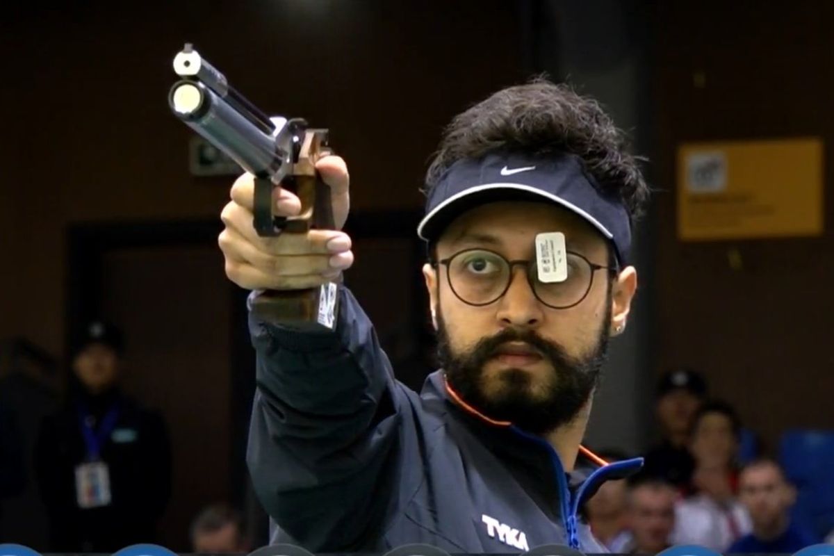 ISSF WC: Abhishek Verma clinches gold, Olympic quota