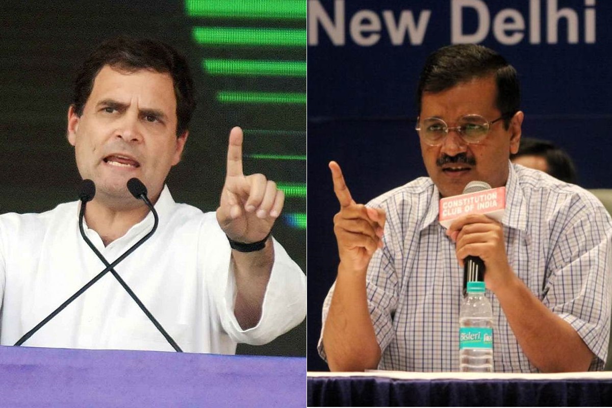 Rahul Gandhi, Arvind Kejriwal exchange blame on Twitter over Congress-AAP alliance