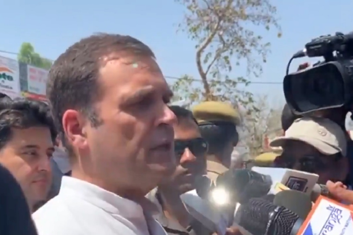 MHA says ‘laser’ on Rahul Gandhi was from mobile phone of Congress cameraman