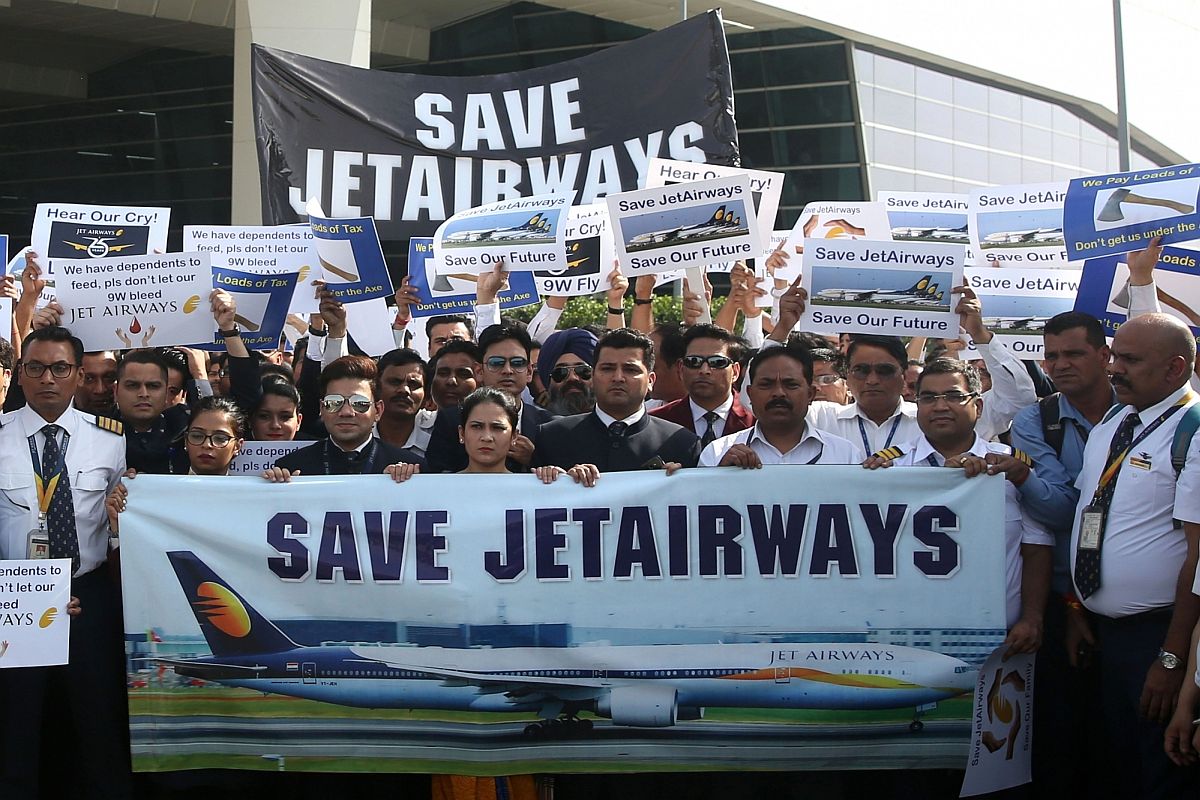Jet Airways pilots urge SBI to release funds, ask PM Modi to help save 20,000 jobs