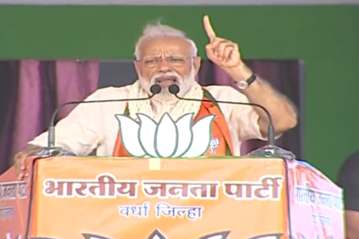 PM Modi assails Congress over ‘Hindu terror’ tag, takes jibe at Sharad Pawar