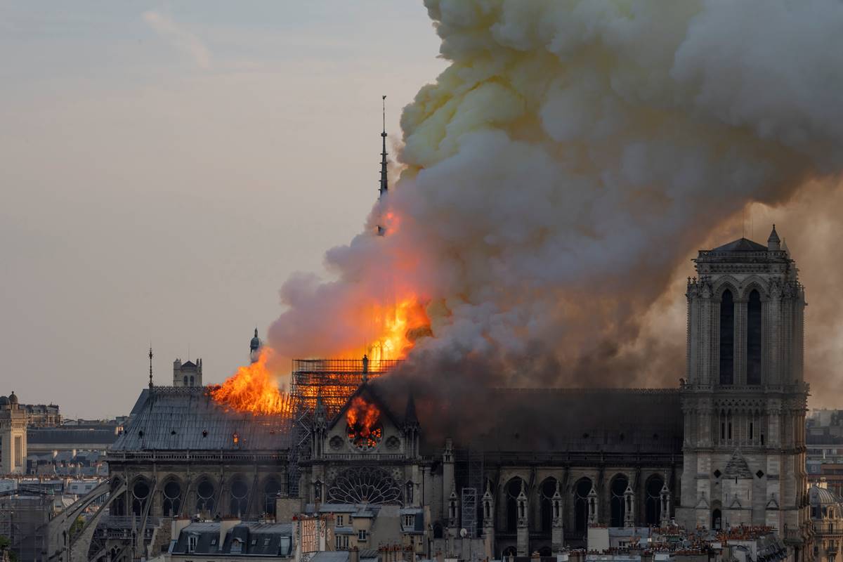 Paris: Notre-Dame Cathedral main structure saved after colossal fire