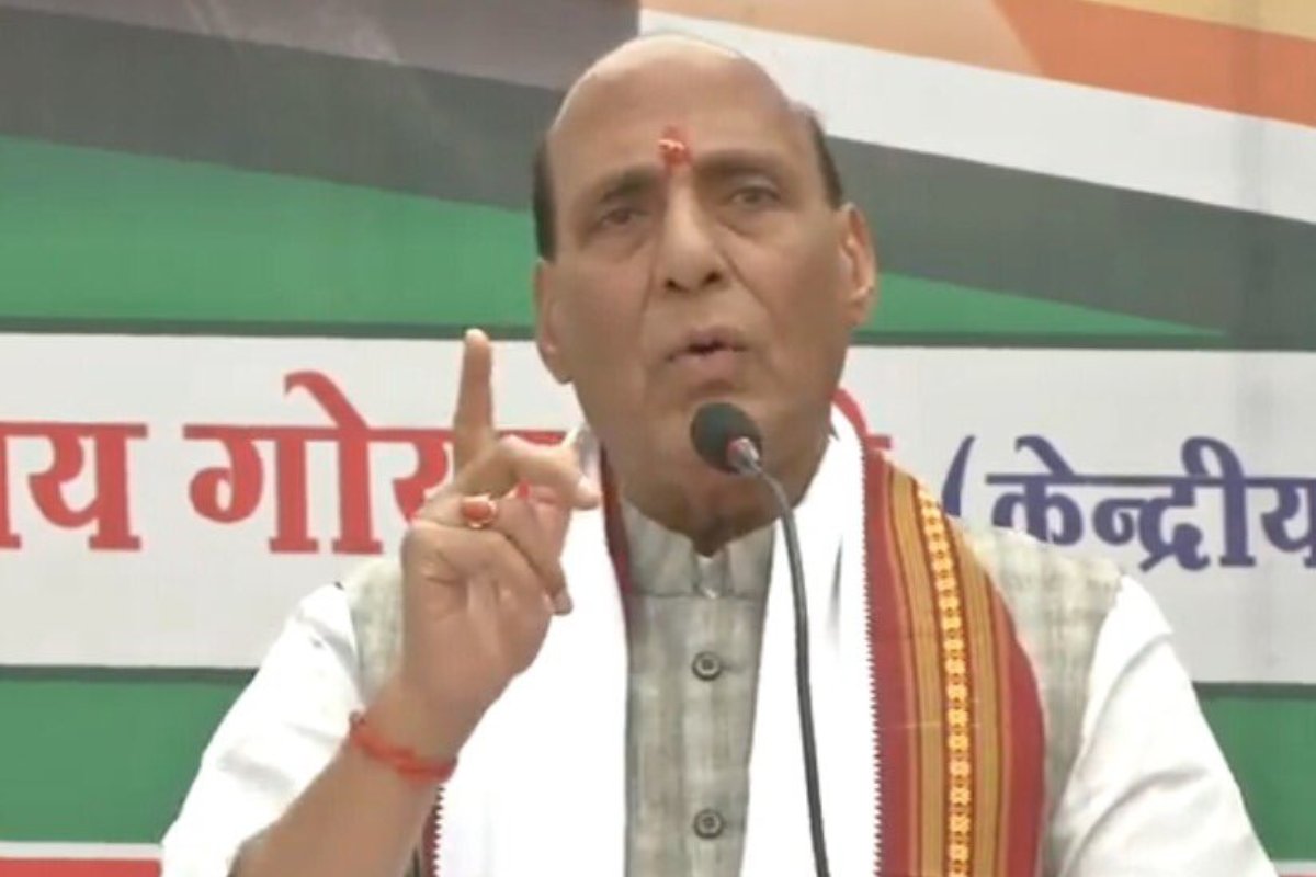 If Indira Gandhi can be praised for action against Pakistan, why not PM Modi: Rajnath Singh
