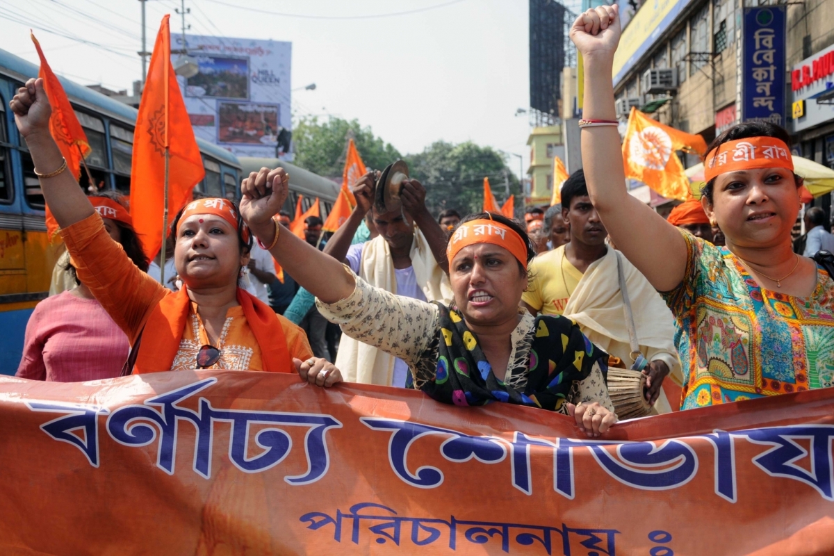 Hindutva groups, Trinamool Congress take out more Ram Navami ...