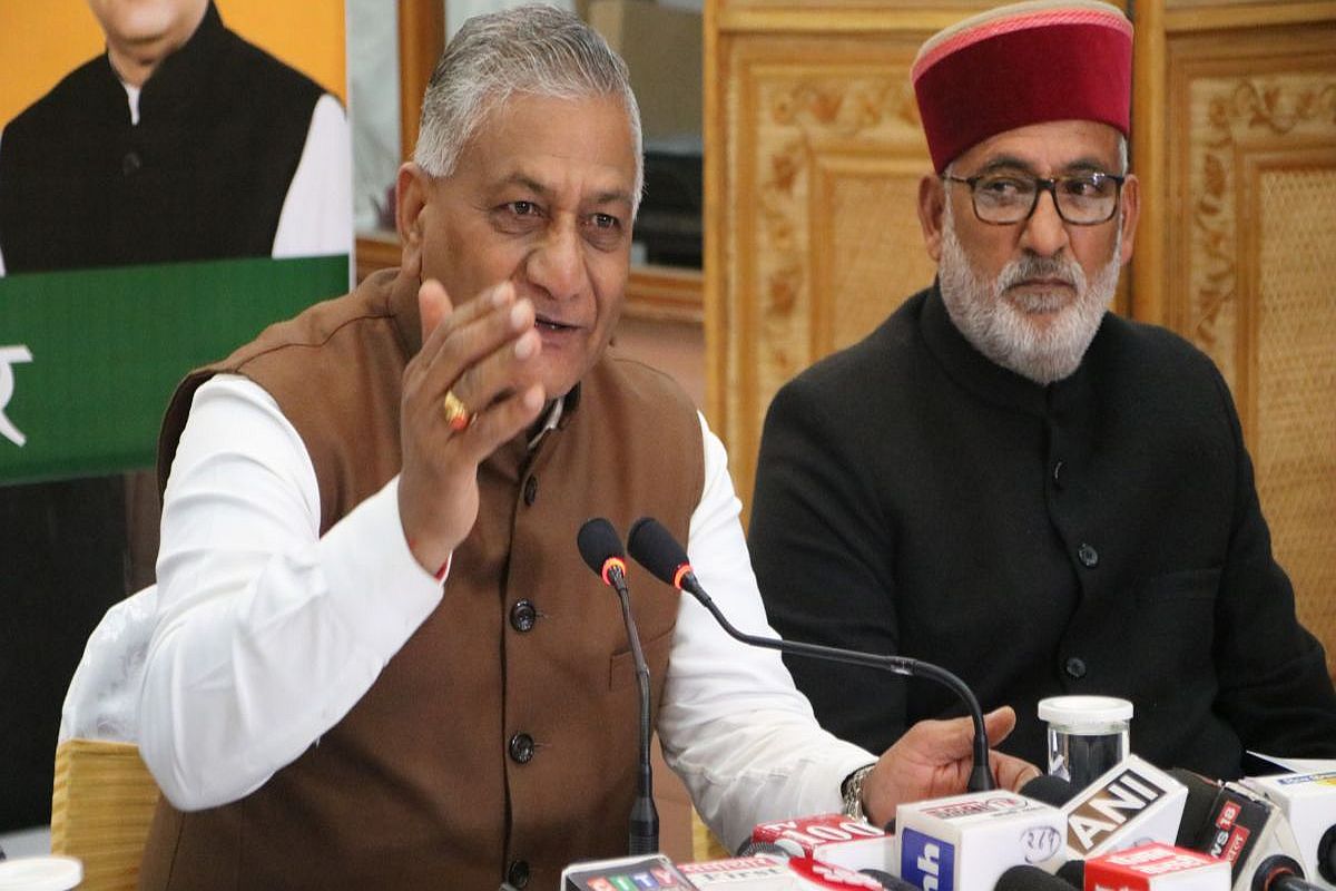 ‘Armed forces belong to nation’: VK Singh after Yogi, Naqvi’s ‘Modi’s army’ remark