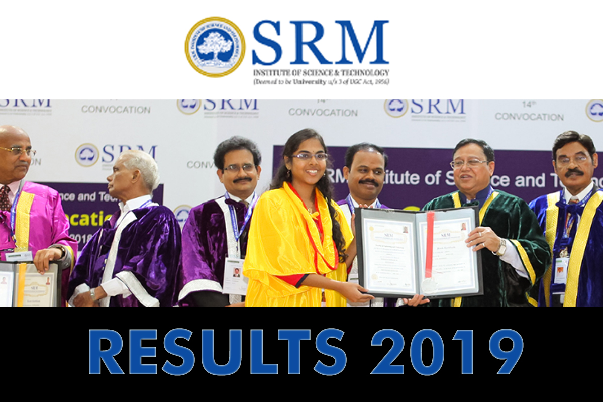 SRMJEEE result 2019 available online on srmuniv.ac.in; check counselling dates