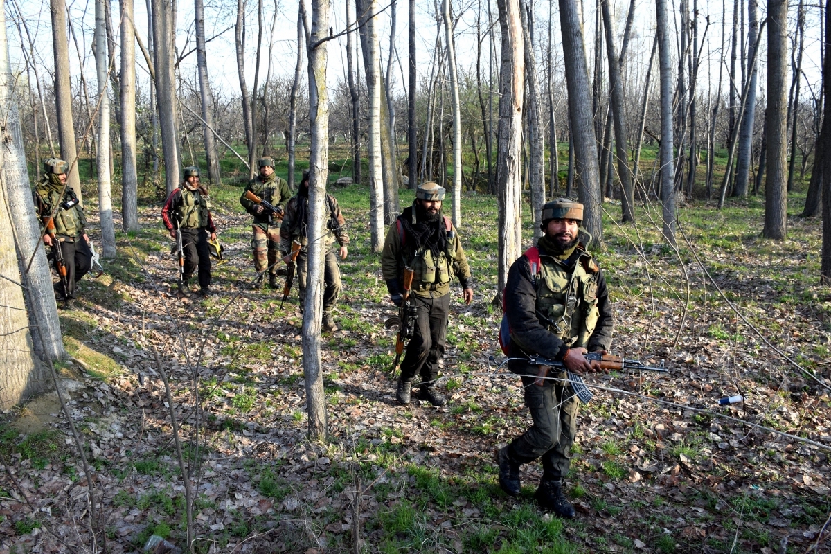 Gunfight erupts in Tral forest of Pulwama