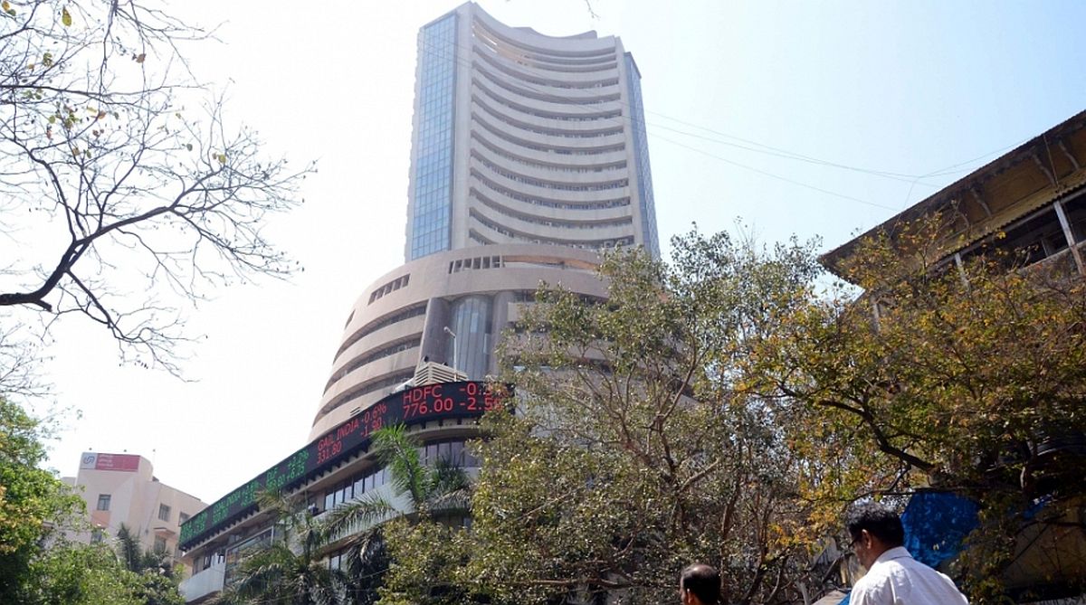 Sensex ends higher ahead of Q4 results