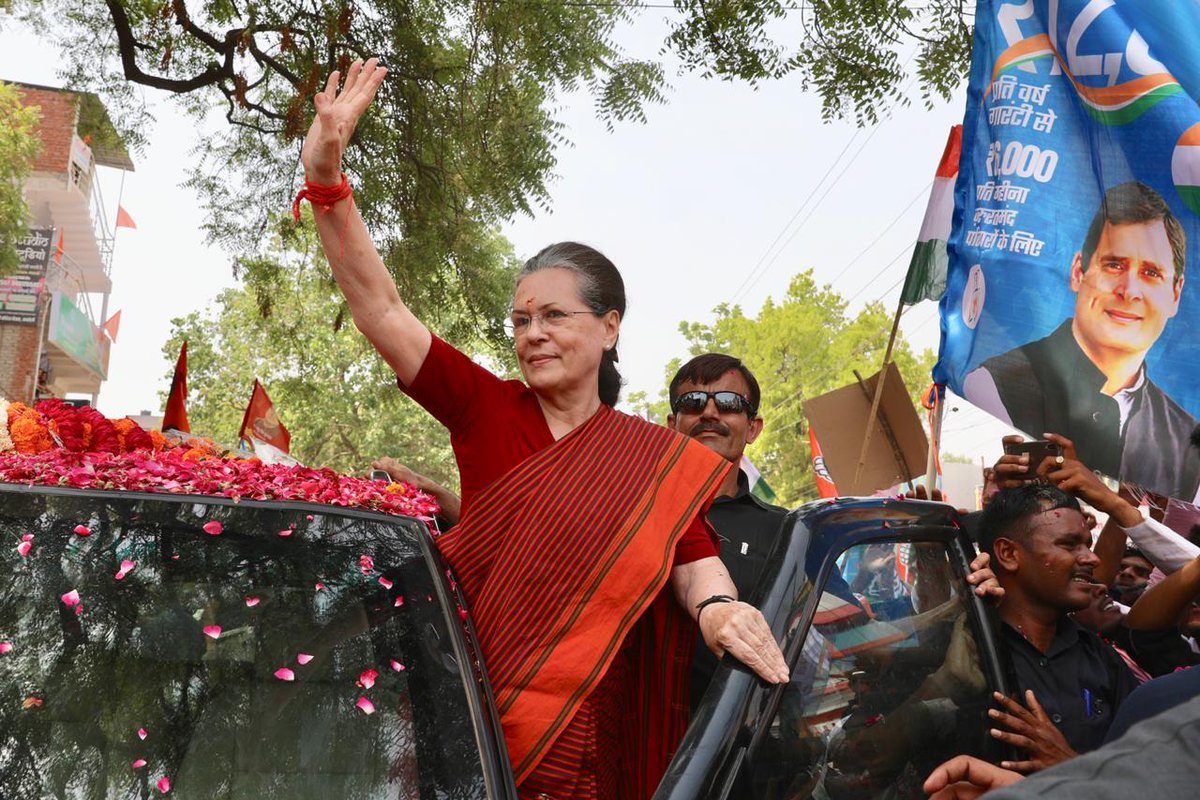 Atal Bihari Vajpayee was invincible but we won: Sonia Gandhi at Rae Bareli