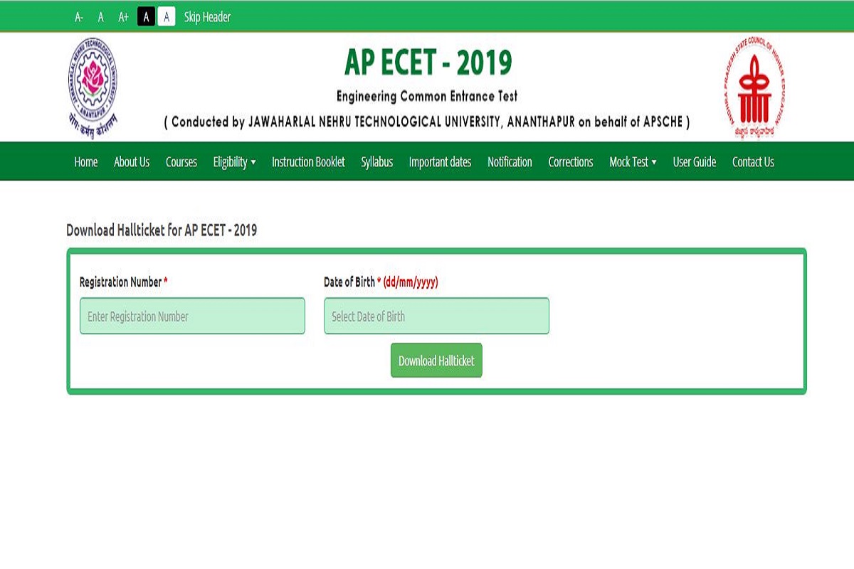 AP ECET 2019 admit cards released at sche.ap.gov.in | Download now