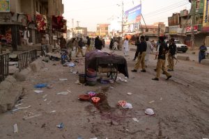 Three killed in bomb blast in Pakistan