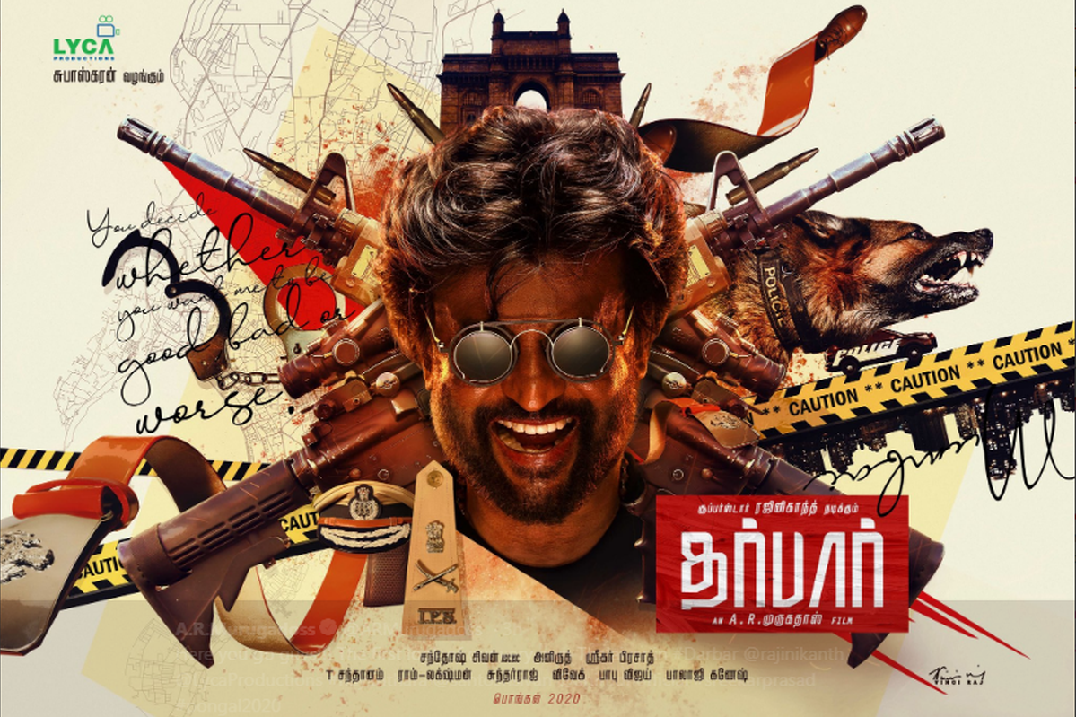 Rajinikanth’s first film with AR Murugadoss to be called Darbar, first look out