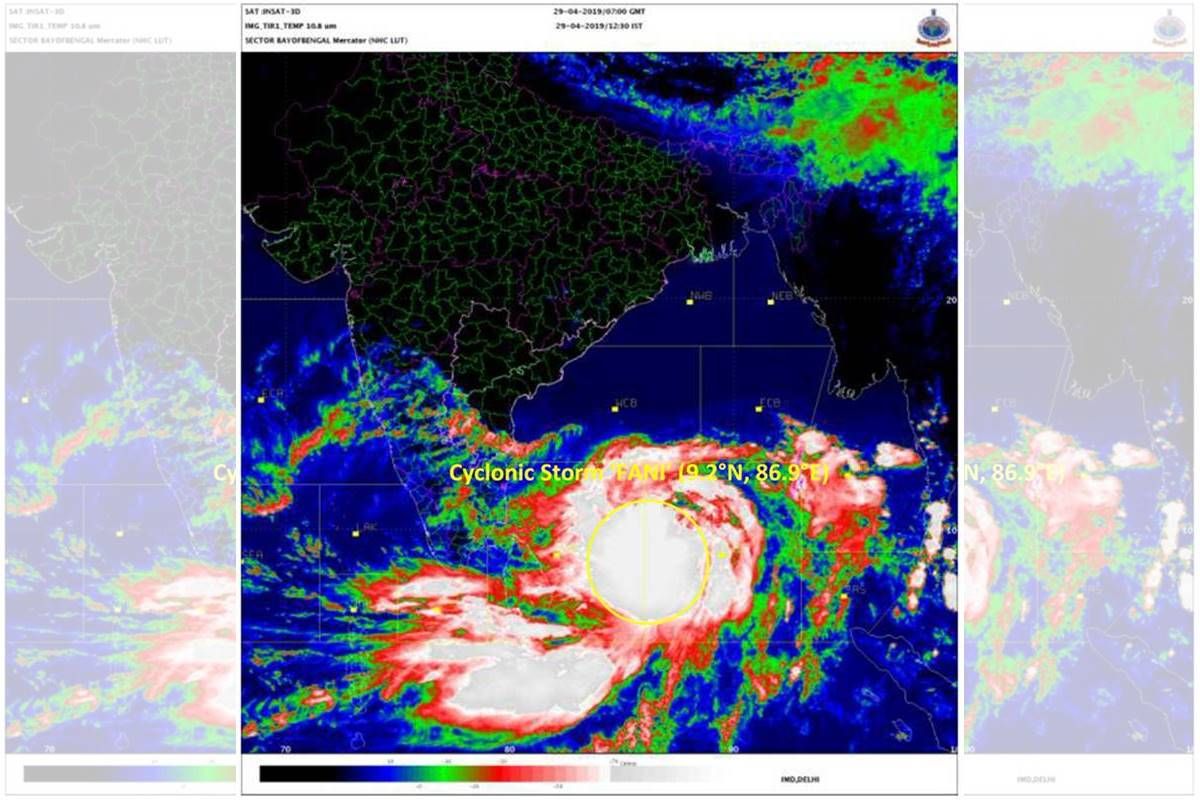 Cyclone Fani likely to intensify into ‘extremely severe’ cyclonic storm in 36 hrs; Navy on high alert