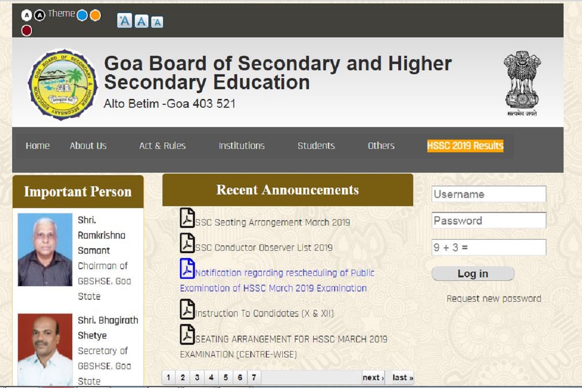 Goa Board class 12 results 2019 declared at gbshse.org | Steps to download results here