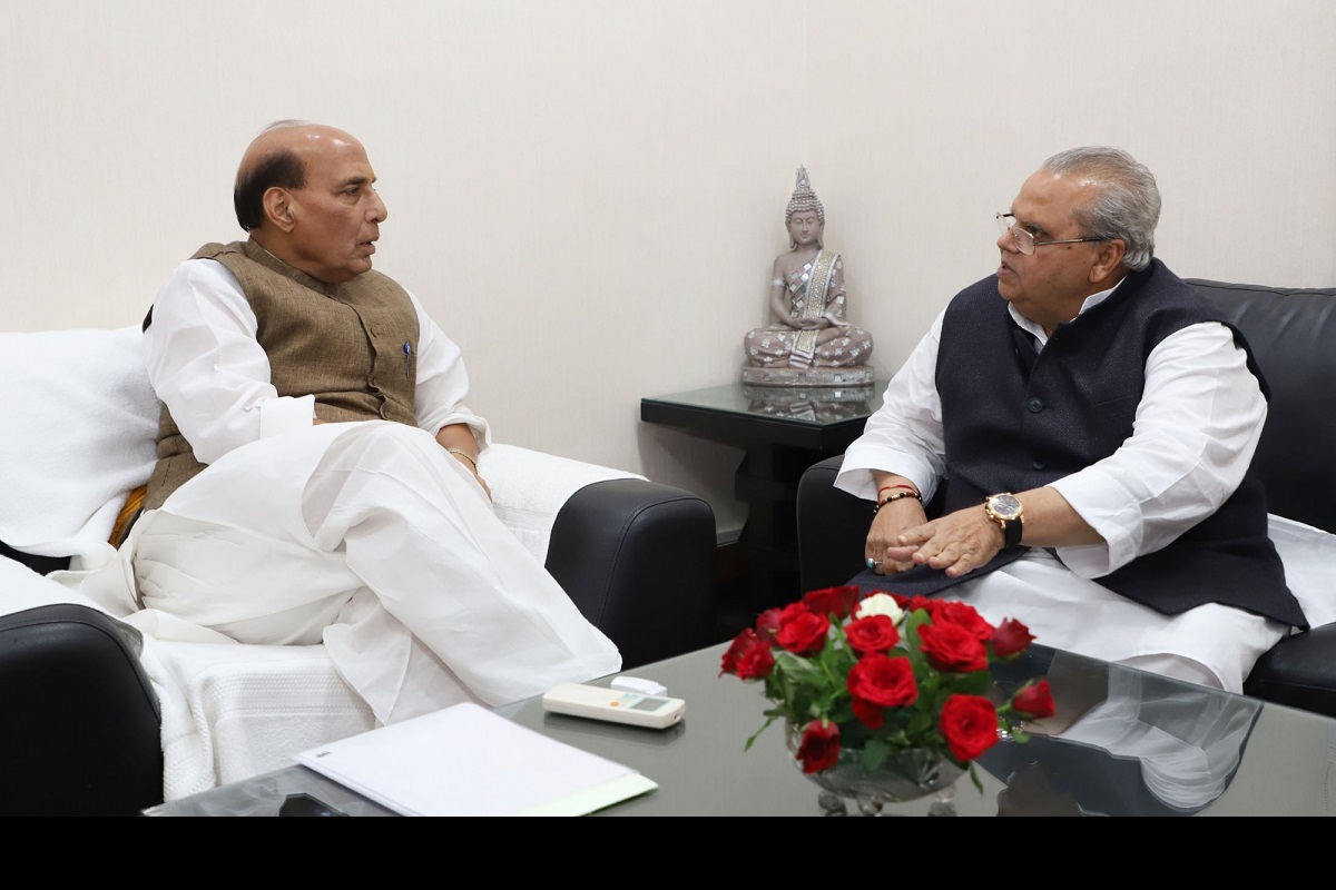 Governor Malik reviews security situation in Kashmir