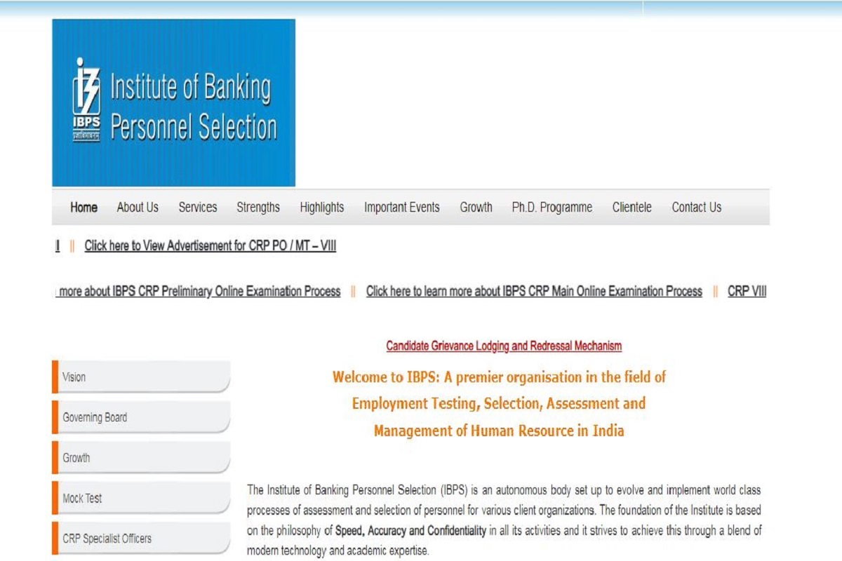 IBPS Clerk, PO, SO final provisional list declared at ibps.in | Direct link here