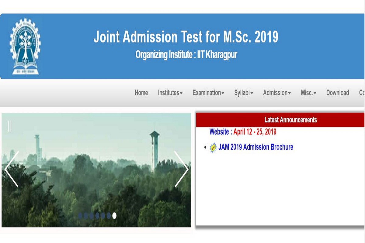 IIT JAM 2019: Online applications for PG admissions begins, apply till April 25 at jam.iitkgp.ac.in