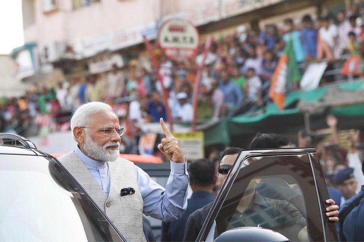 EC seeks report on PM Modi ‘roadshow’ after Congress alleges poll code violation