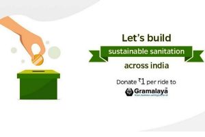 Ola and Gramalaya to build toilets for underprivileged across India