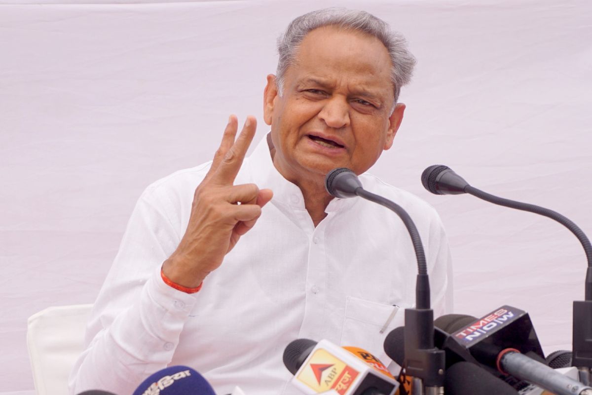 Atmosphere of mistrust in country can be overcome by Gandhi’s values: Ashok Gehlot