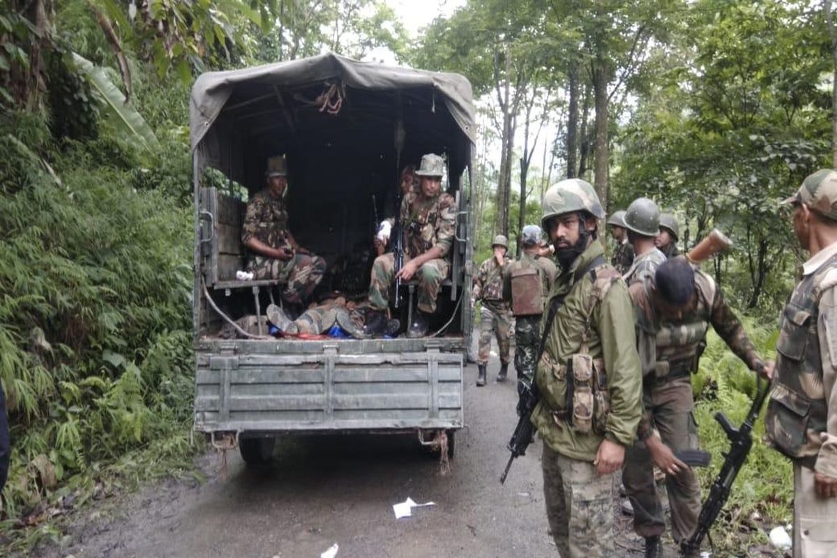 Two Assam Rifle troopers killed in Nagaland ambush