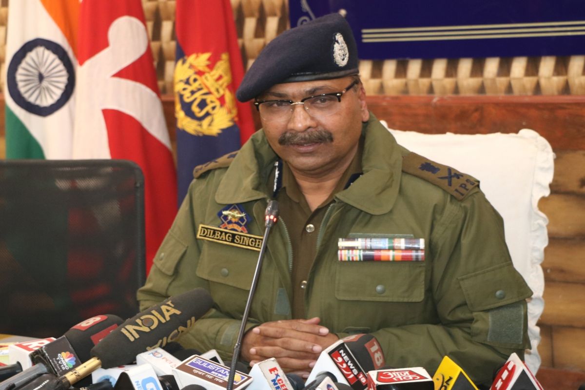 Security forces, Jammu and Kashmir, DGP Dilbag Singh