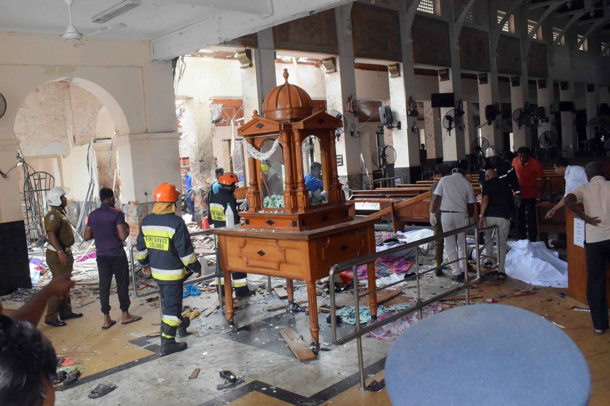 Catholics hold first Sunday mass in Colombo post-Easter attacks