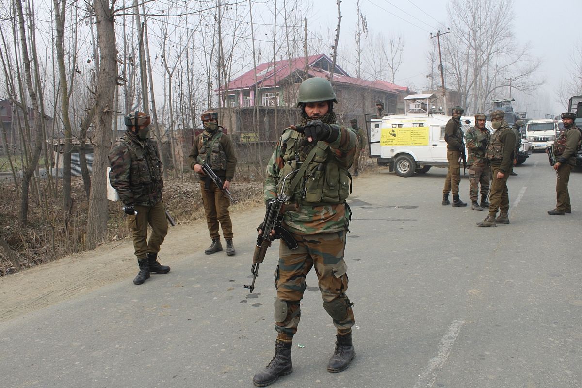 Improvised Explosive Device (IED), Pulwama district
