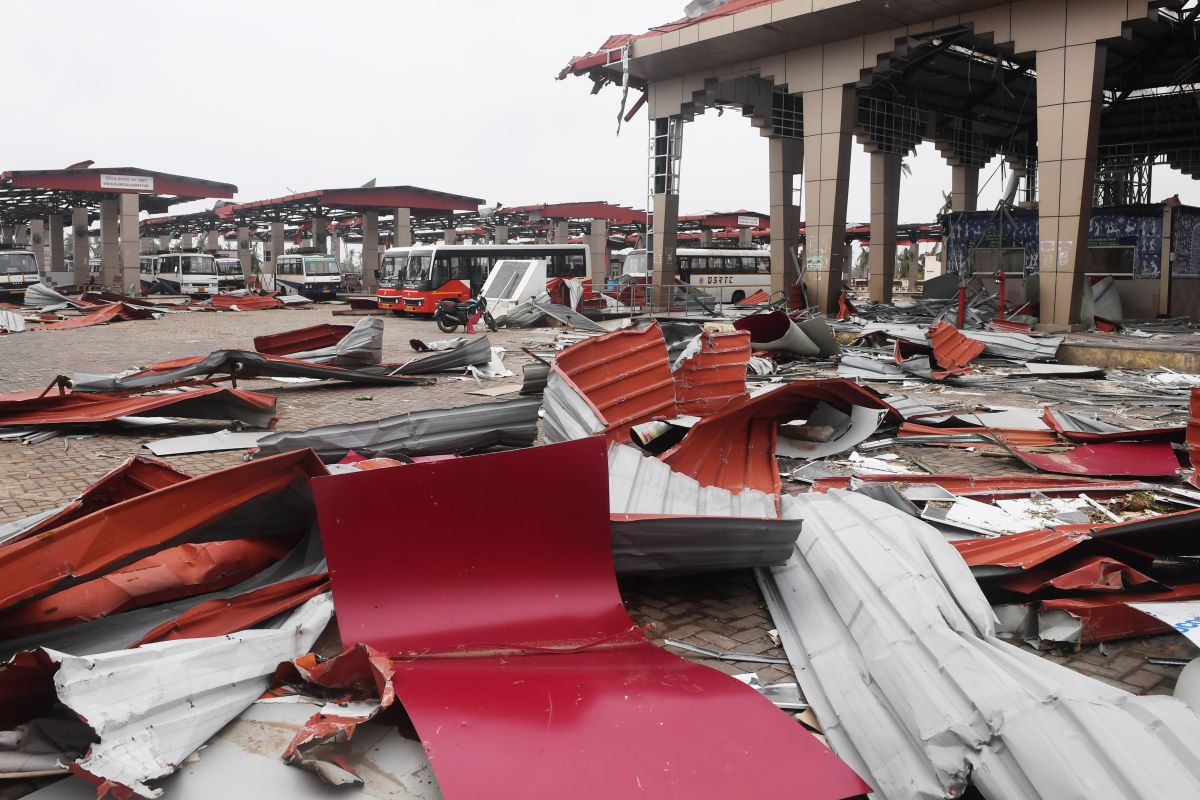 Cyclone Fani destroys Golden Triangle of Odisha tourism