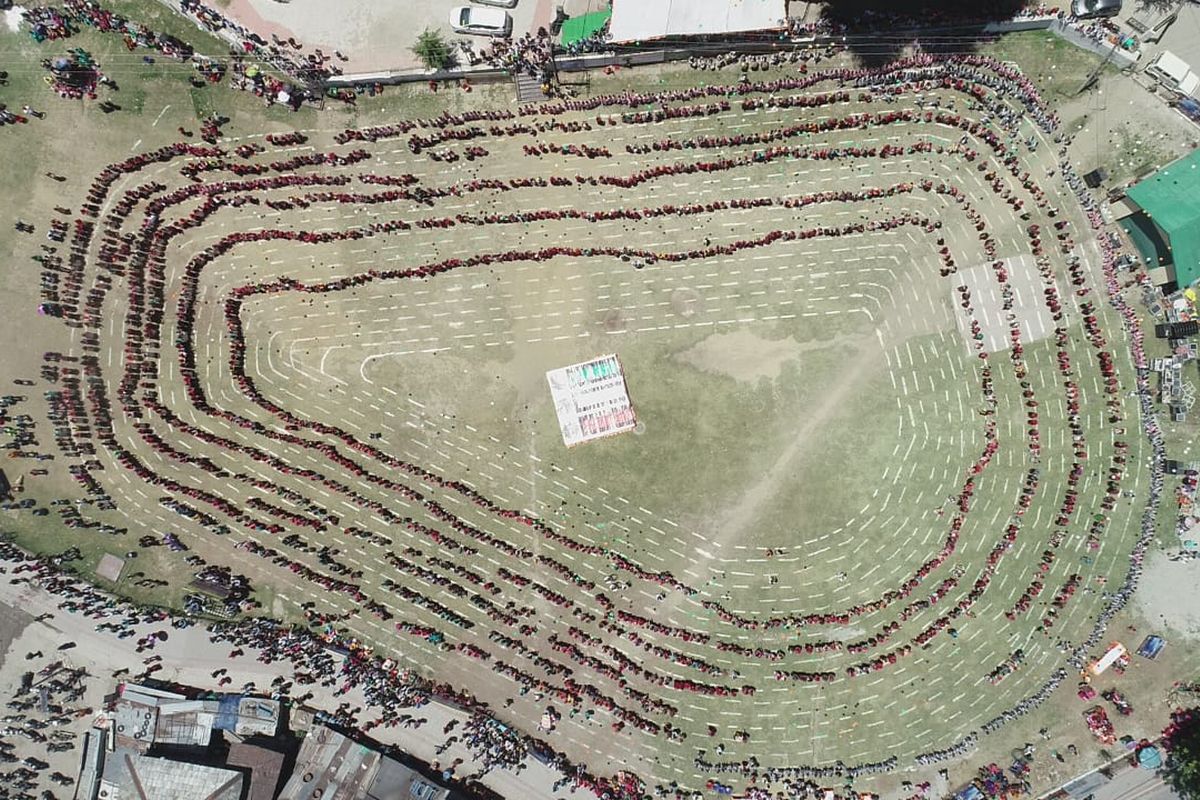 Mega Naati record: Over 5000 Himachal women dance for voter awareness