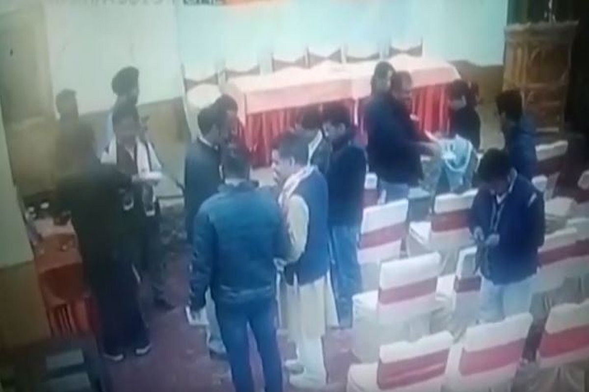 Video shows BJP ‘bribing’ Leh journalists; poll officer says charges ‘prima facie correct’