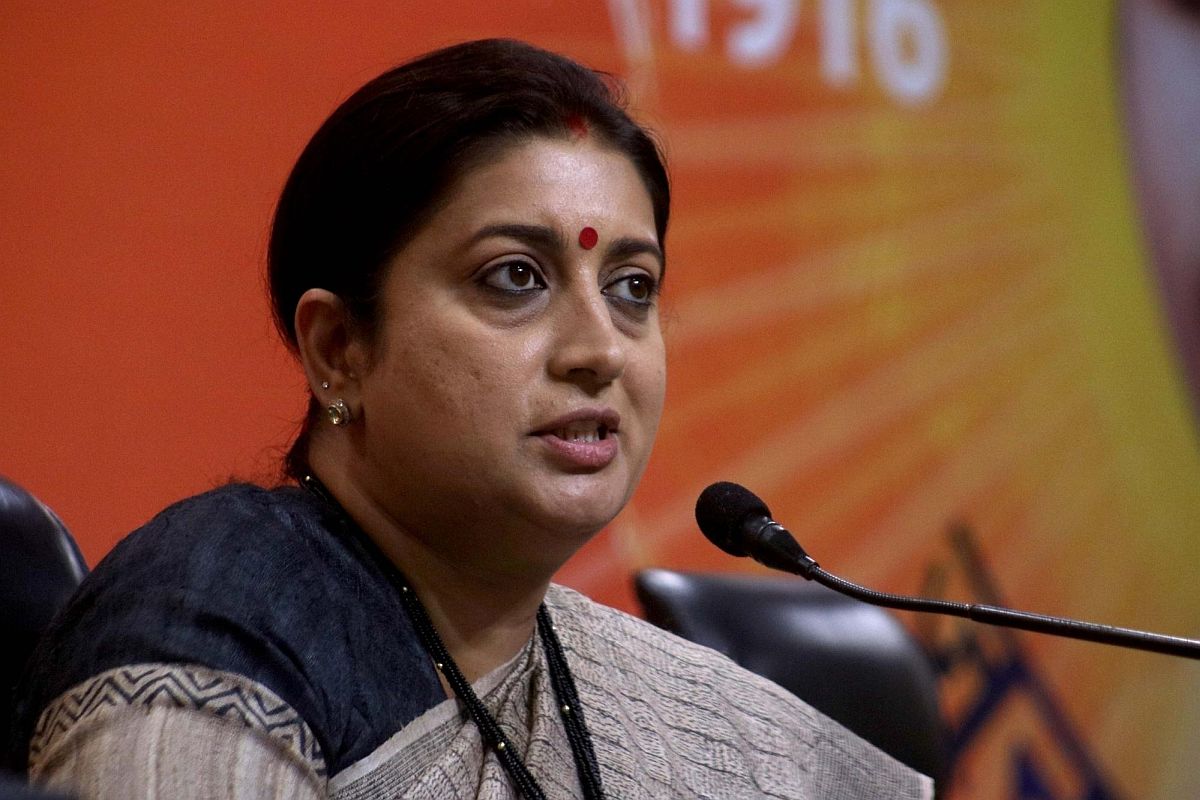 Smriti Irani alleges booth capture in Amethi, says Congress forcibly stealing votes