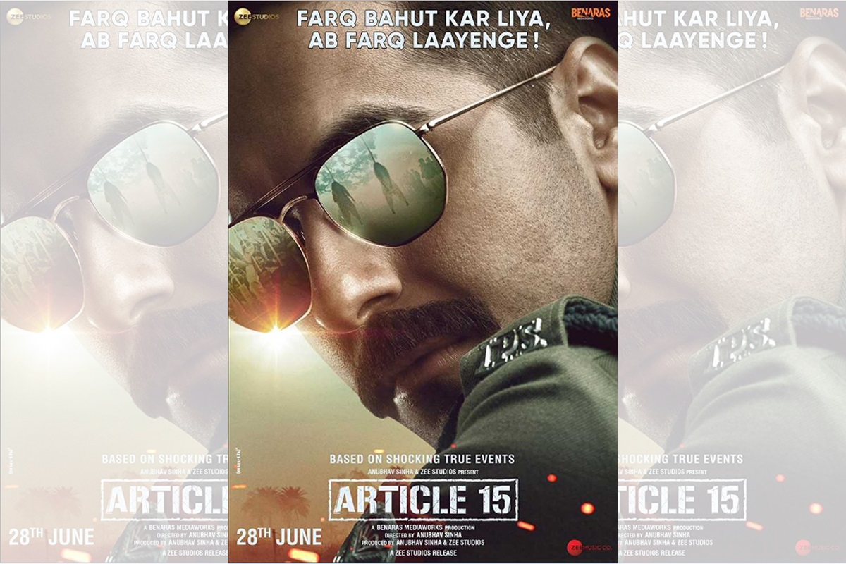 Ayushmann Khurrana reveals who inspired him to play cop in Article 15