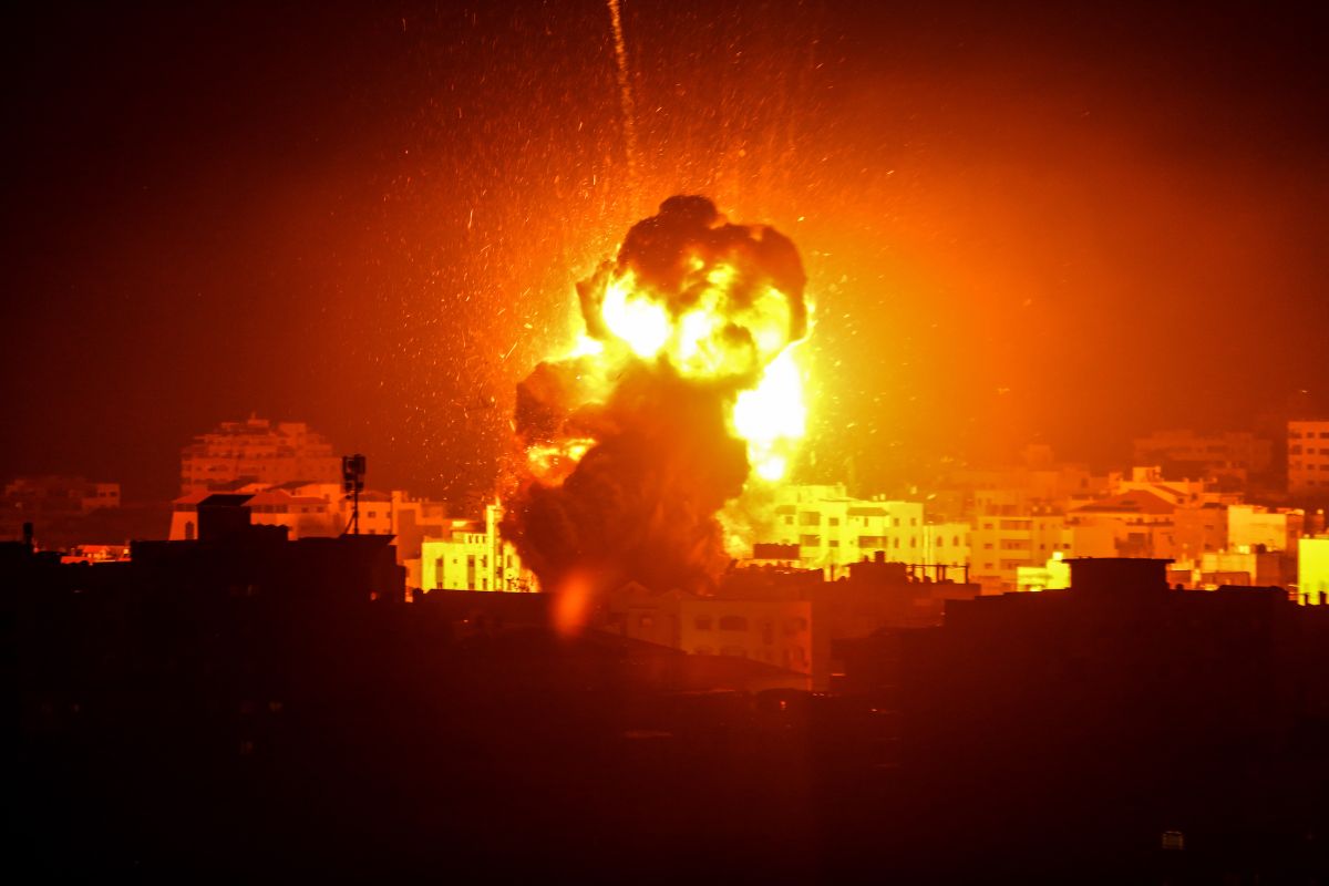 Israel attacks 70 military targets in Gaza Strip