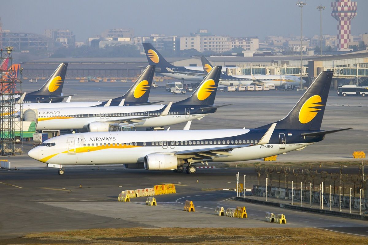 Shares of Jet Airways continued to fall for the third straight session Wednesday, dropping nearly 7 per cent, after four senior executives, including chief executive Vinay Dube and his deputy Amit Agarwal, quit the ailing airline.