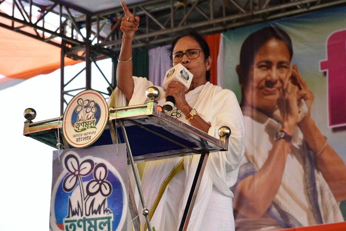 Your chest is 56 inch, how can I slap you? Mamata to PM Modi