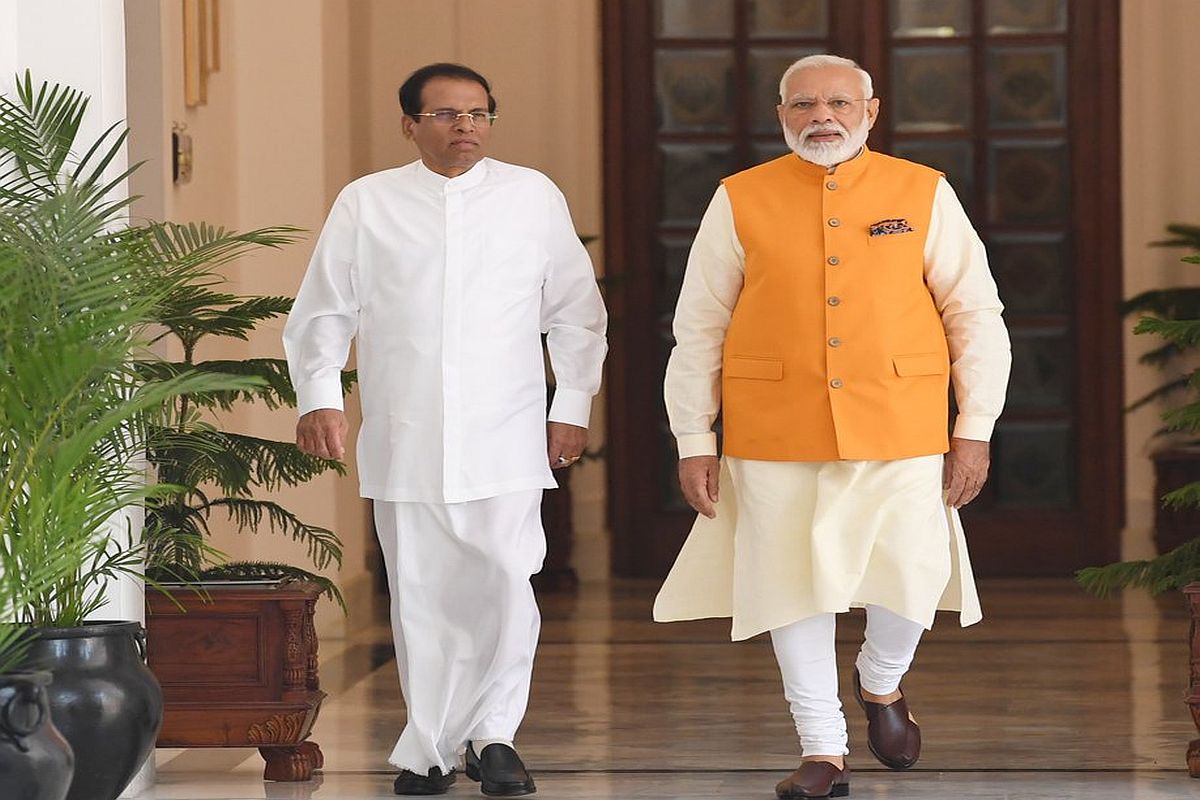 PM Modi holds bilateral talks with Sri Lankan president, notes terrorism as threat to humanity