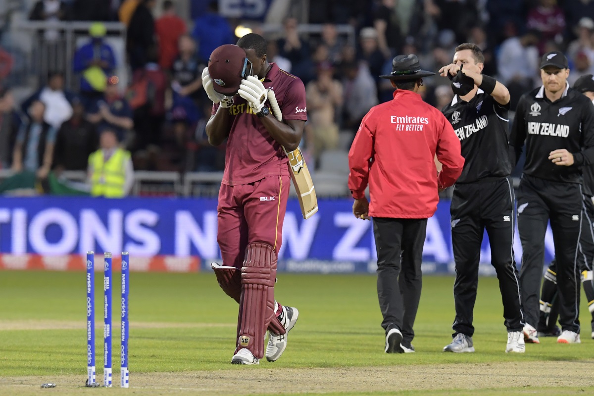 ICC Cricket World Cup 2019: Braithwaite’s hundred in vain as New Zealand win by 5 runs