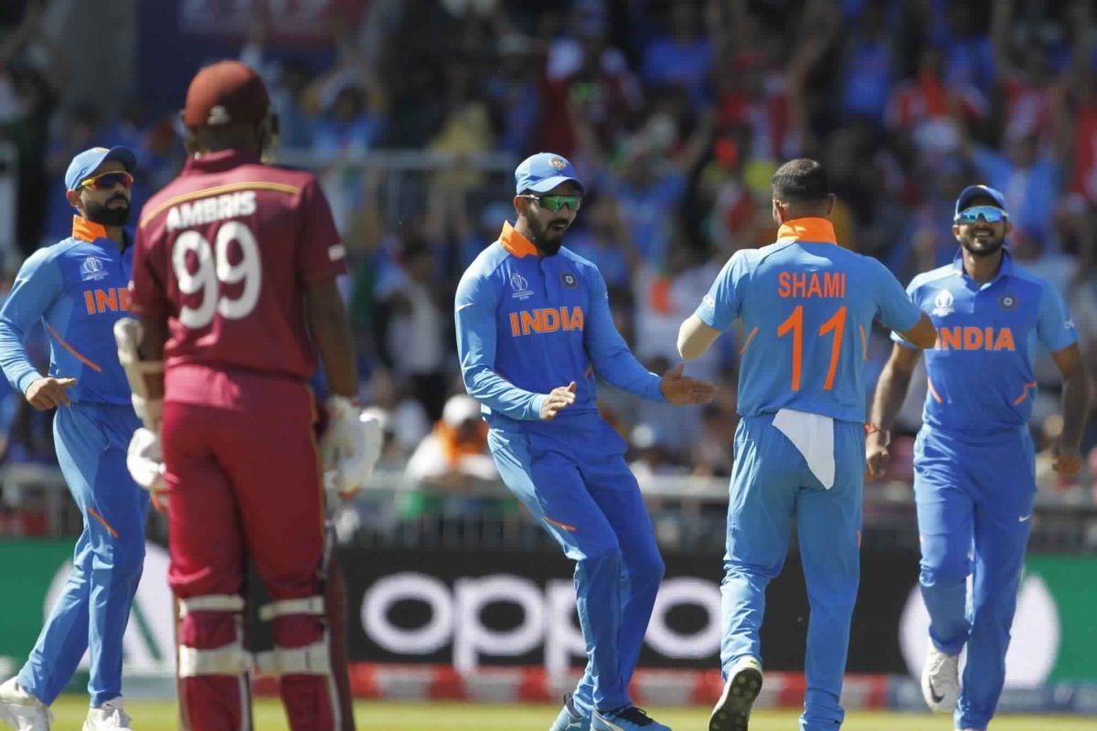 ICC Cricket World Cup 2019: India thrash Windies to put one foot in semis