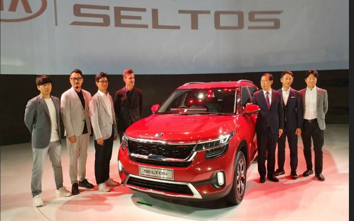 Kia Seltos unveiled in India