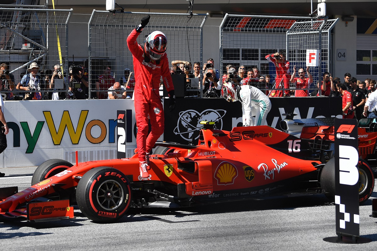Ferrari’s Leclerc earns his 2nd career pole for Austrian GP