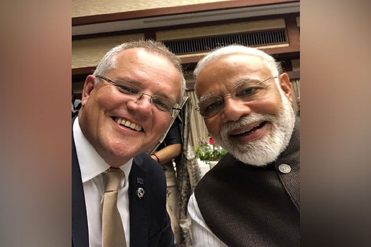 Narendra Modi-Scott Morrison bonhomie in selfie, post unique tweets