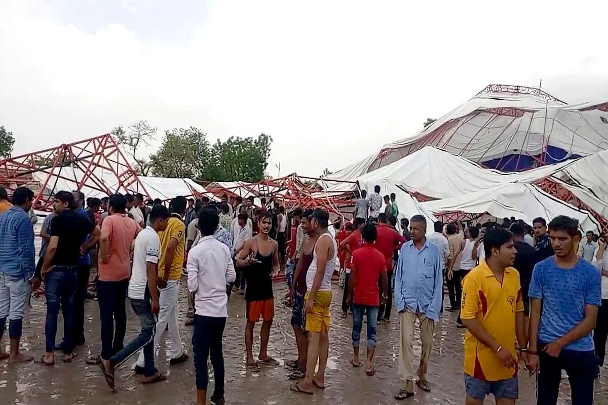 15 dead, 26 injured after tent collapses at religious event in Rajasthan; Modi, Gehlot express grief