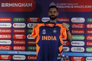 Orange jersey is one-off, blue remains our colour: Kohli