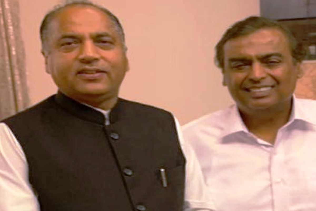 Mukesh Ambani shows interest to invest in Himachal