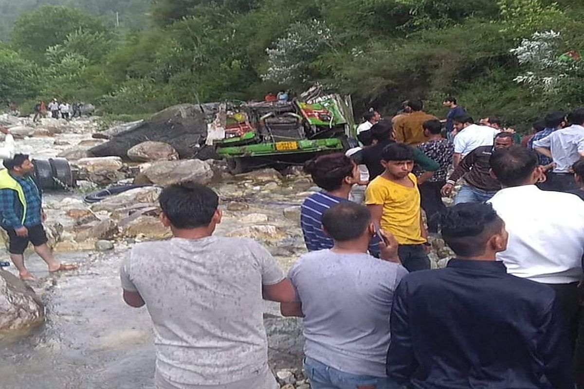 25 killed, 35 injured as bus falls in gorge in Himachal Pradesh’s Kullu