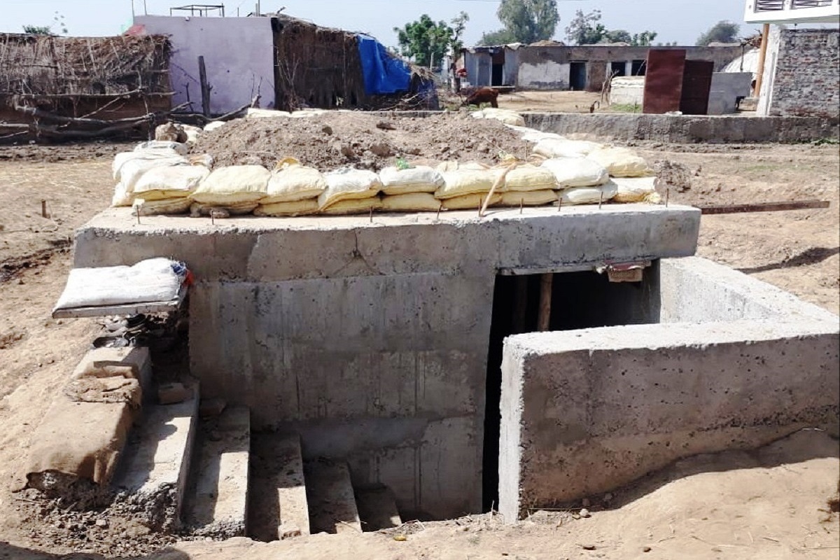 Construction of bunkers sped up in border areas of Jammu