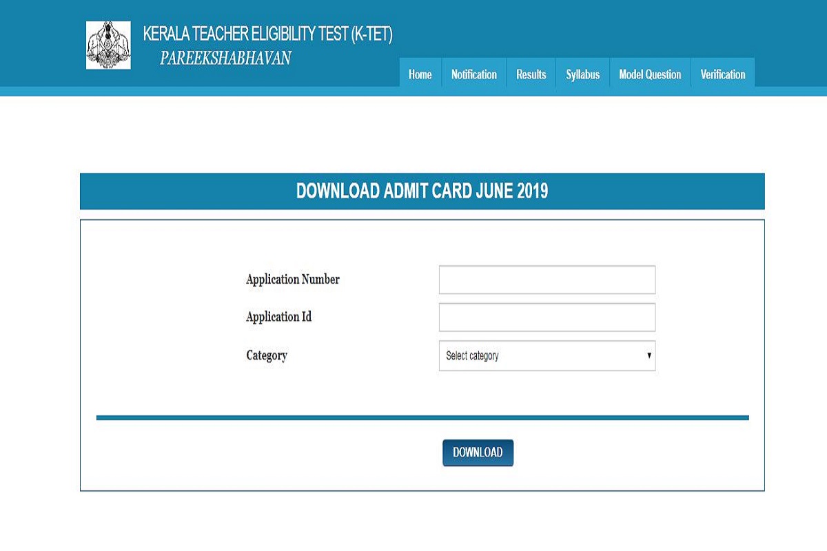 KTET admit cards 2019 released at ktet.kerala.gov.in | Direct link to download admit cards here